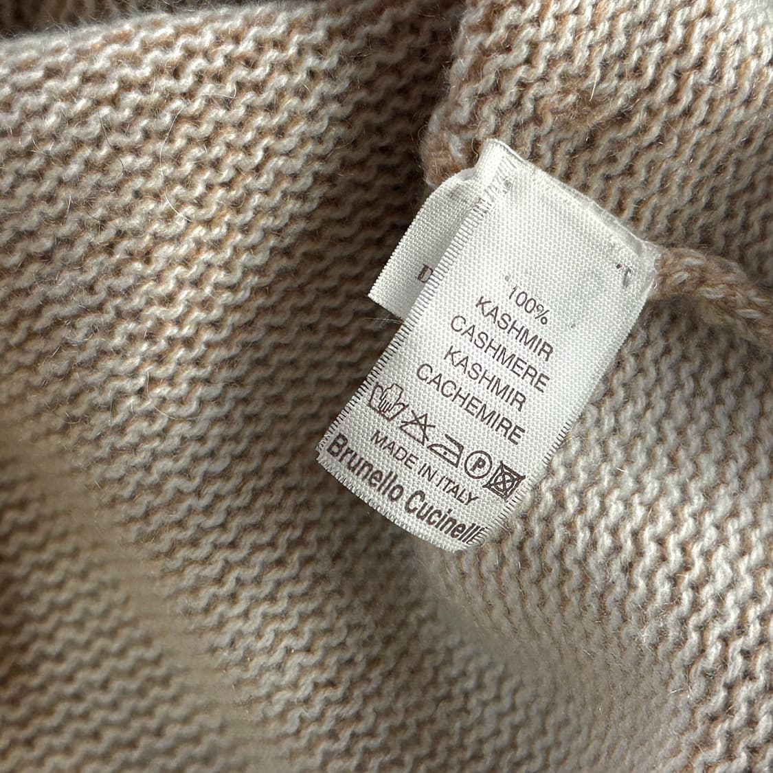 브루넬로쿠치넬리 터틀넥 캐시미어 니트 상품이미지3