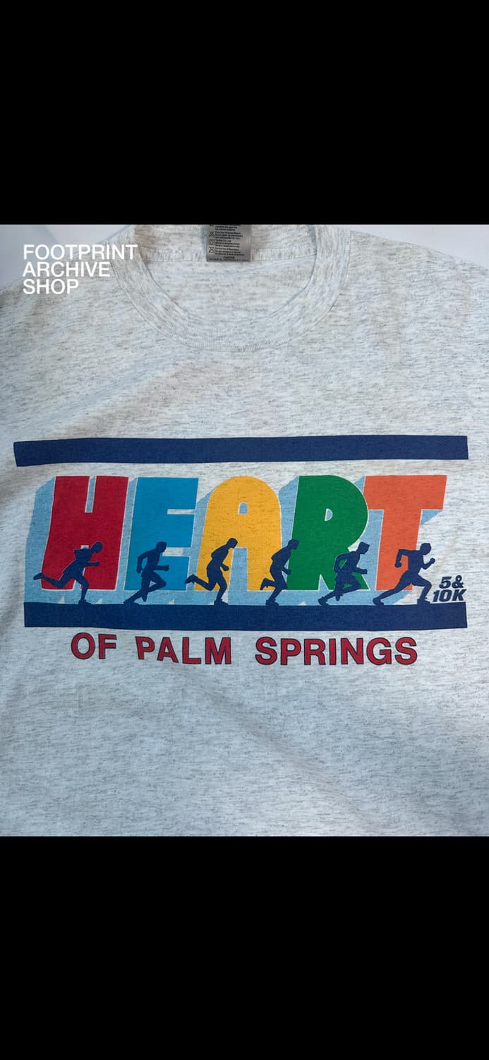 90s Palm Springs Heart Marathon Tee  상품이미지3