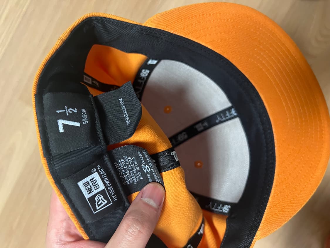 뉴에라 5950 사이즈캡 712 오렌지 상품이미지3