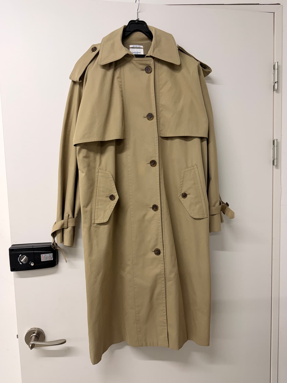 그로브 베이지 트렌치 코트(새제품) 상품이미지1