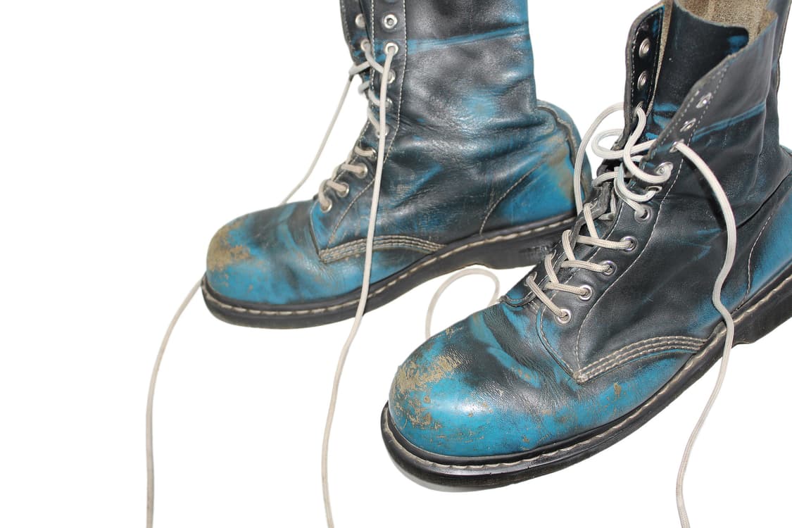 1990s Dr. Martens 빈티지 닥터마틴 10홀 레더 부츠 상품이미지4