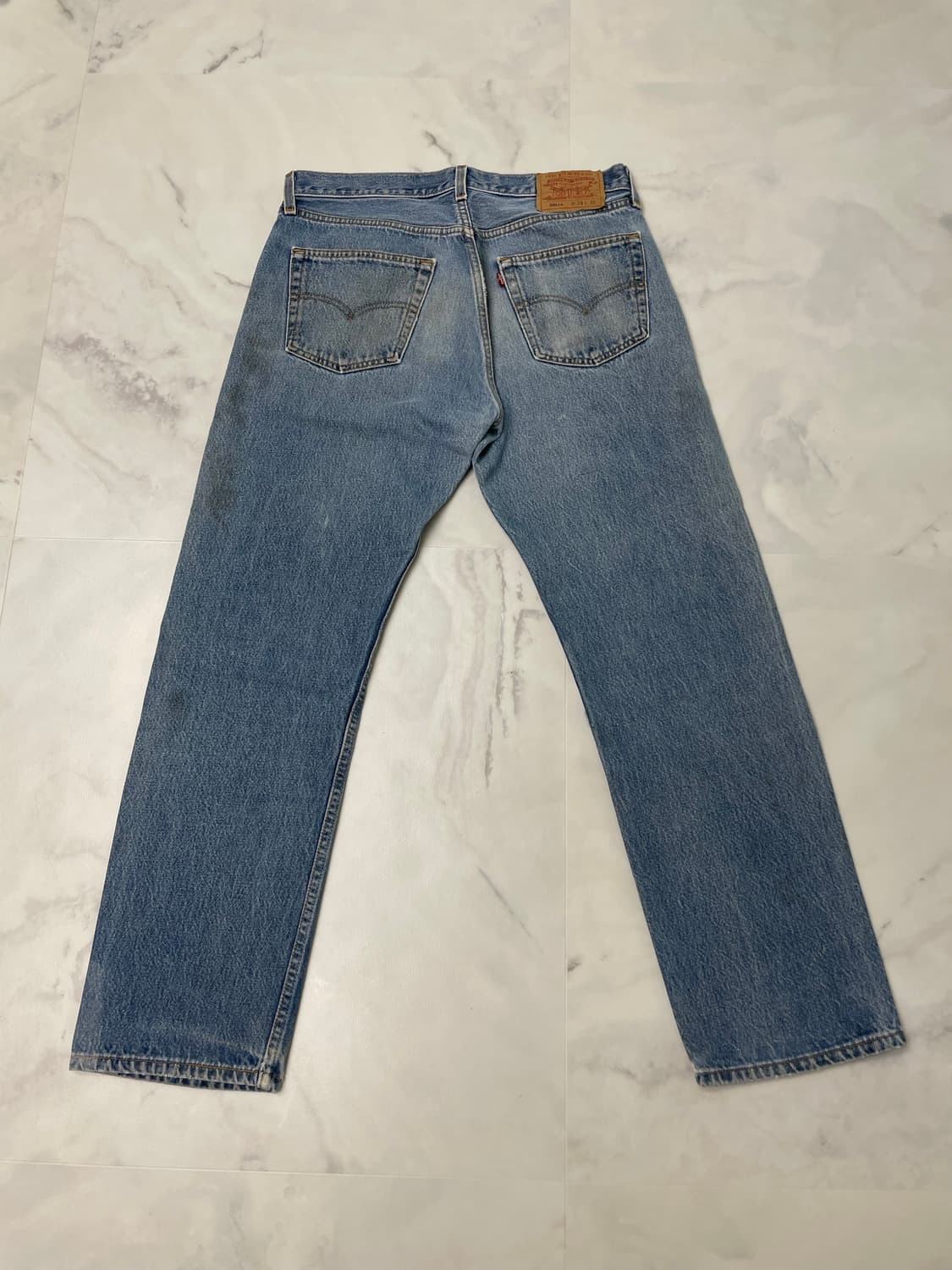 00s USA 빈티지 리바이스 501xx 더티워싱 [W34L32] 상품이미지4