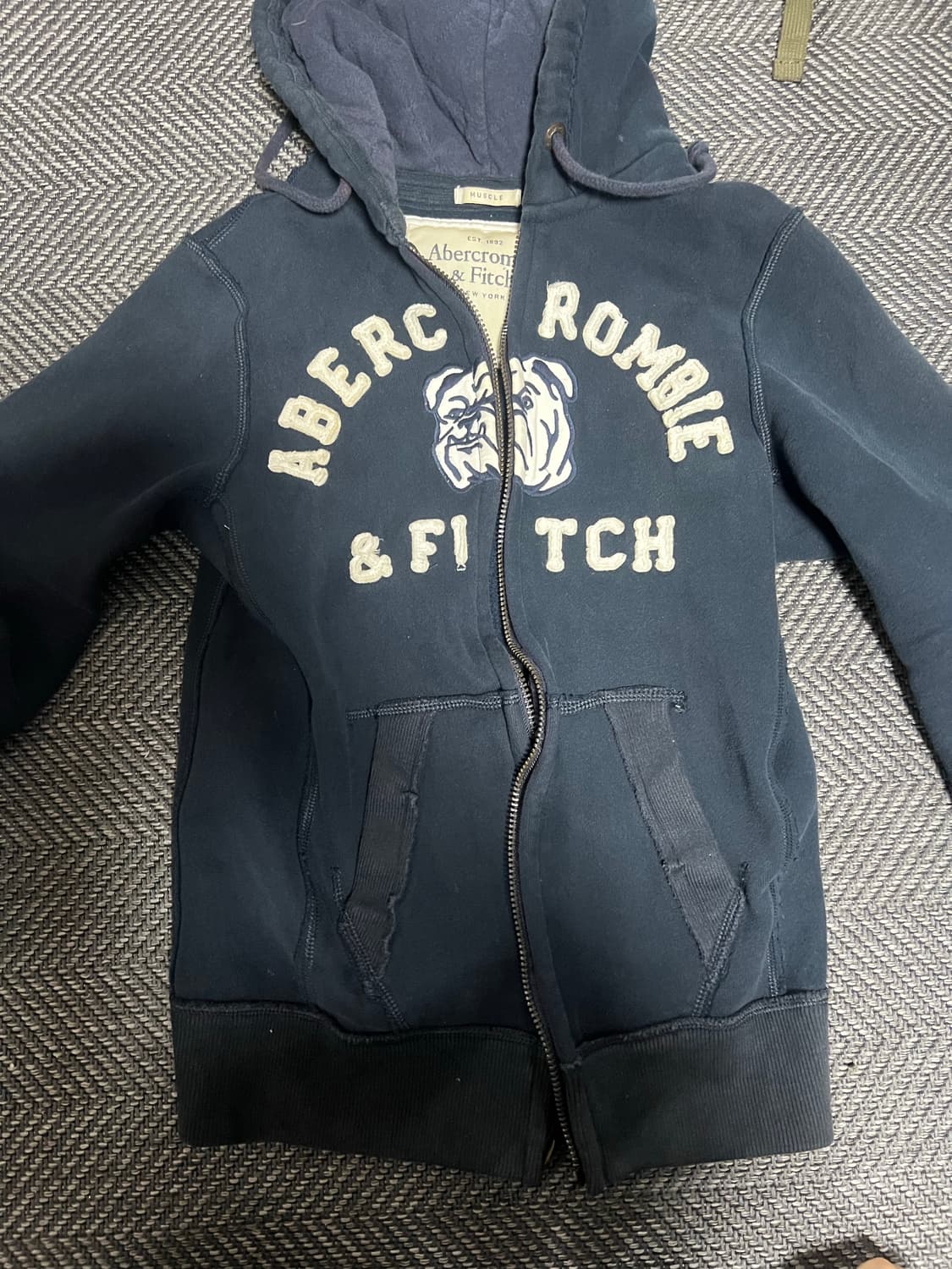 아베크롬비 불독 후드집업 s 상품이미지2