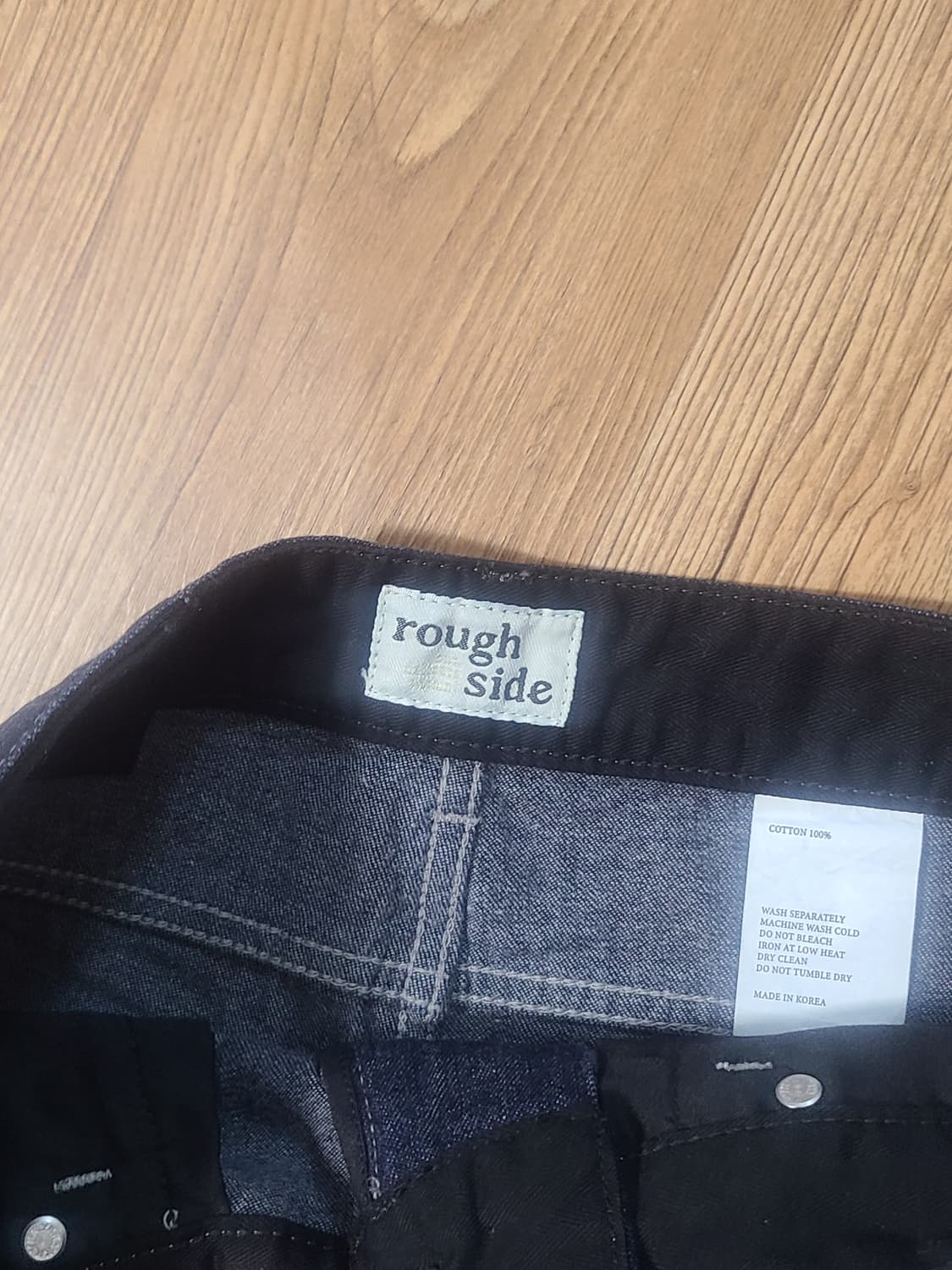 러프사이드 라운지 데님 팬츠 원 워시드 1 상품이미지4