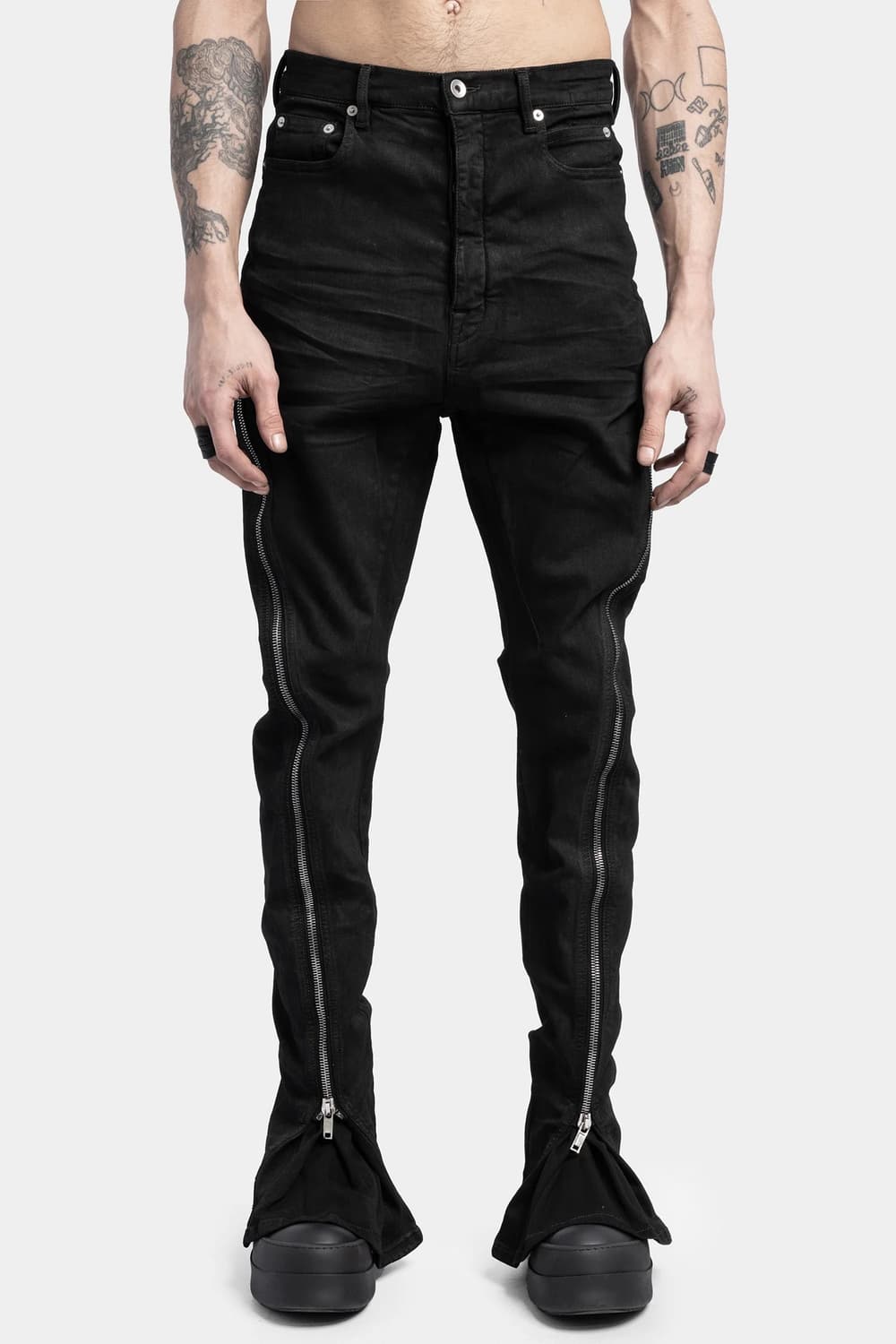 릭오웬스 다크쉐도우 볼란 바나나 블랙 SBB 끈버전 32사이즈 상품이미지1