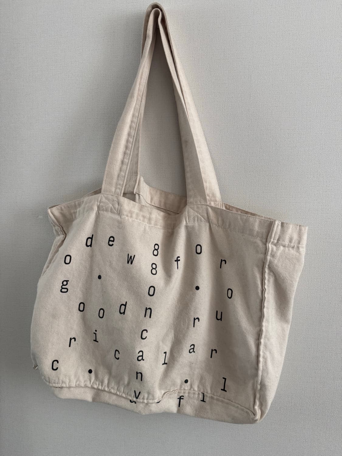 88 큐레이트 코튼 백 상품이미지3