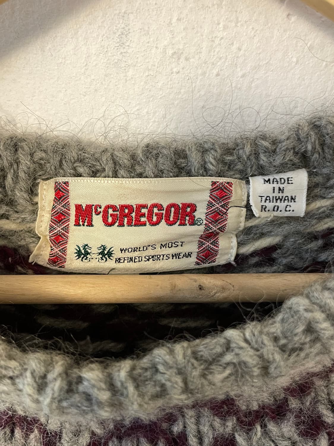 맥그리거 빈티지 스웨터  상품이미지5