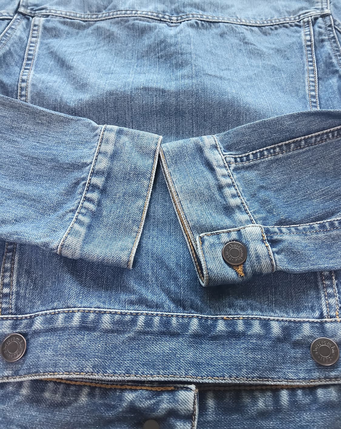 ABERCROMBIE & FITCH 아베크롬비 │ 여성용 L 데님 자켓 상품이미지5