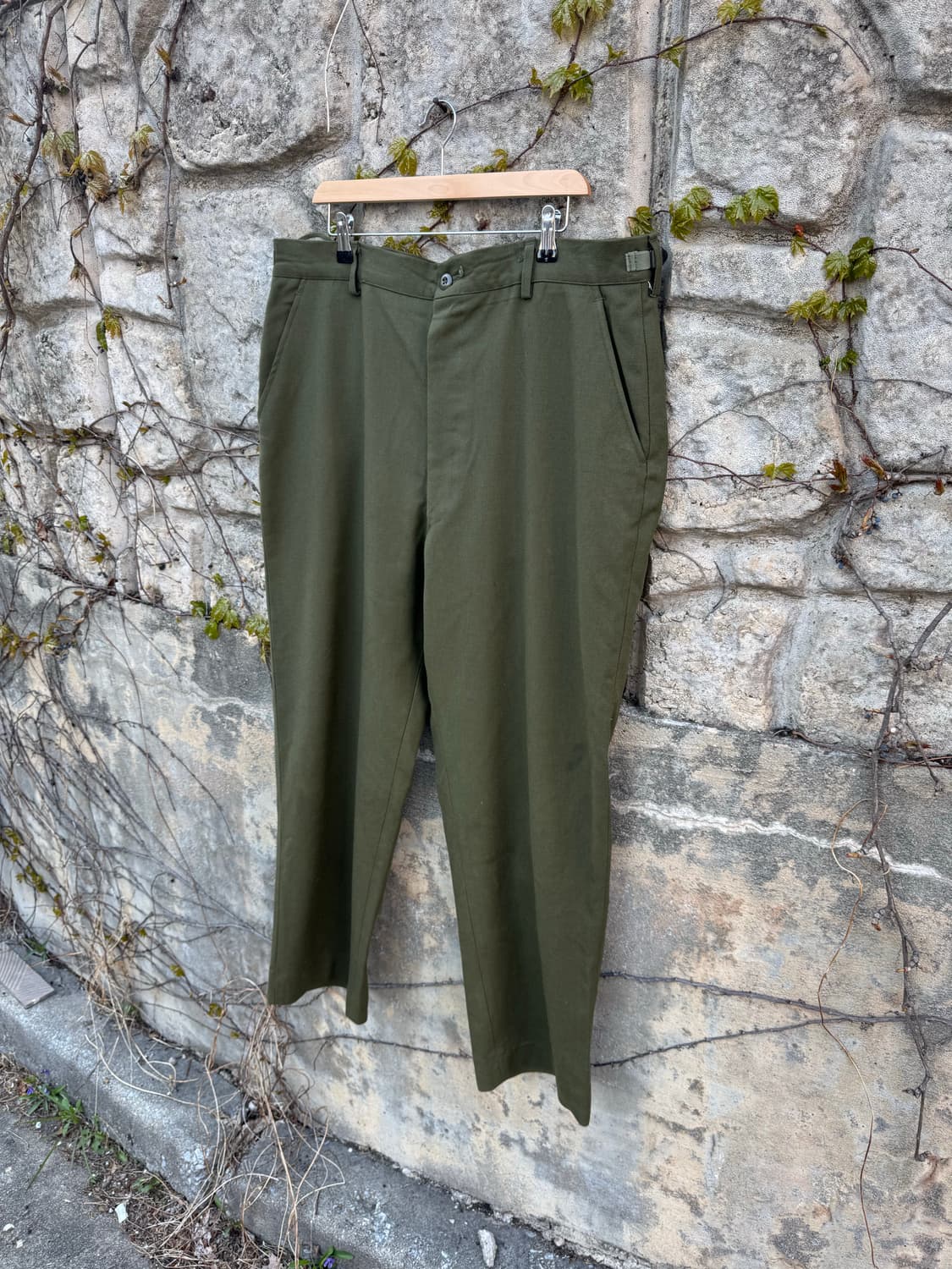 70s 미군 오리지널 m-51 울 필드 팬츠 트라우저 L-R 상품이미지3