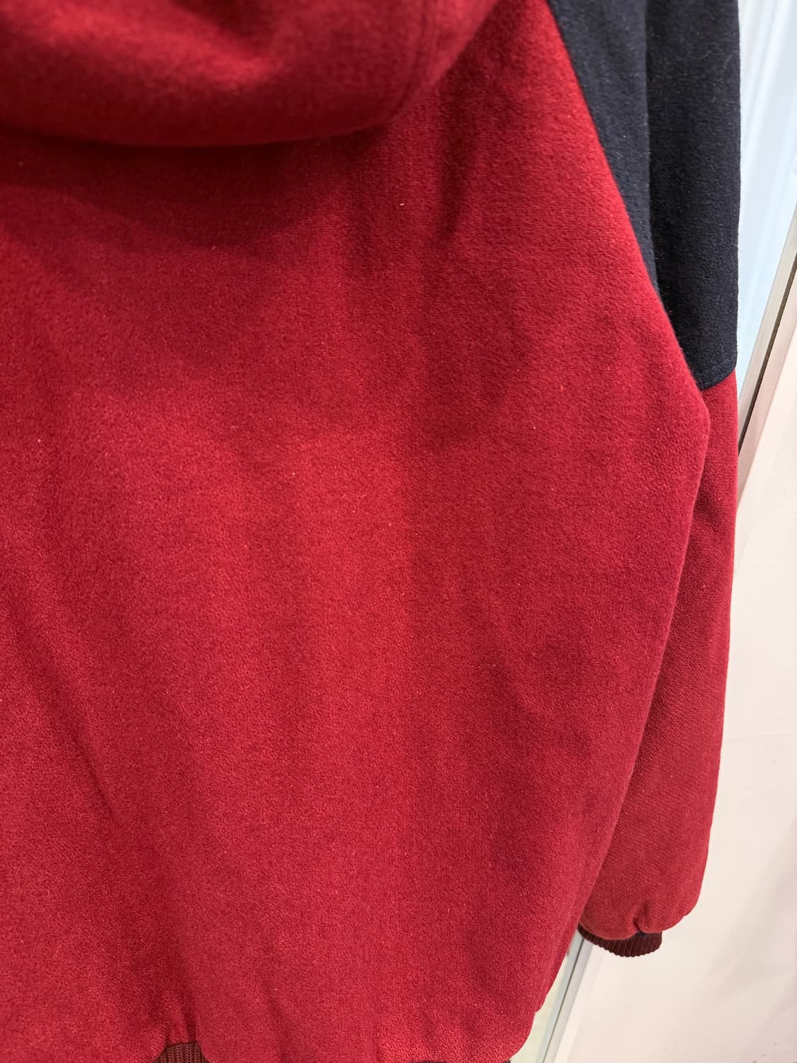 90-00s Vtg 빈티지 울 바시티 후드 집업 자켓 상품이미지5