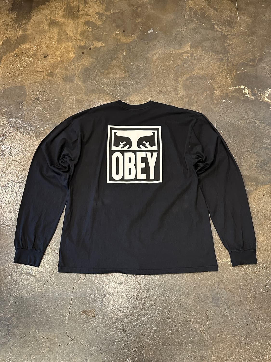 OBEY 오베이 블랙 롱슬리브 XXL 상품이미지2