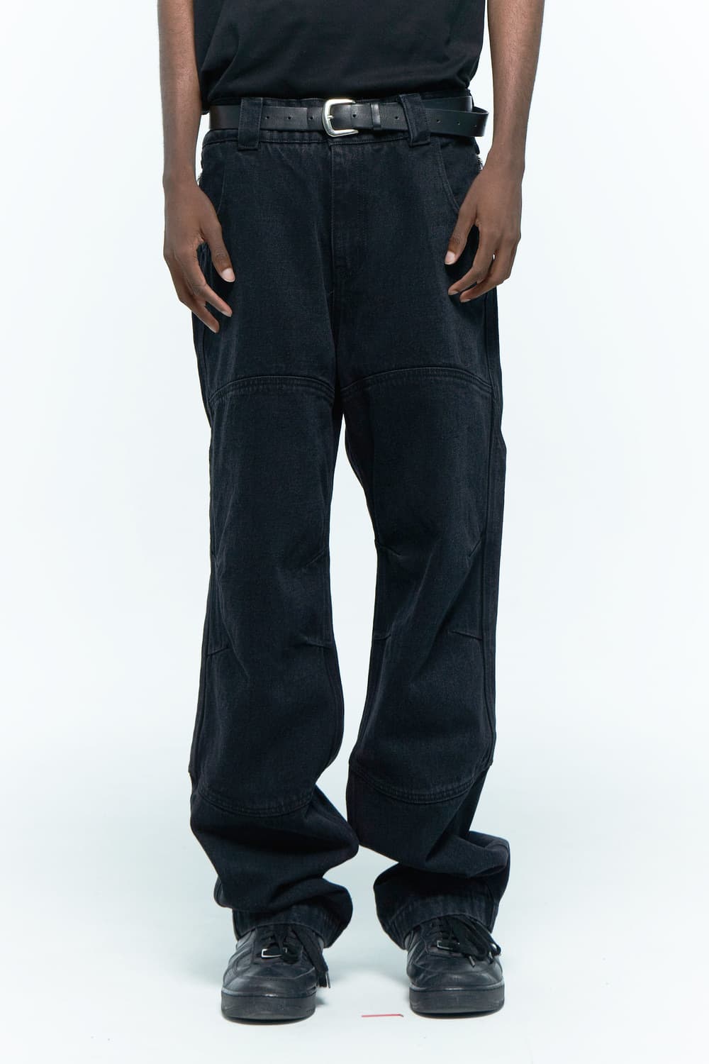 플라스틱프로덕트 MPa calf pocket pants (Black S) 상품이미지1