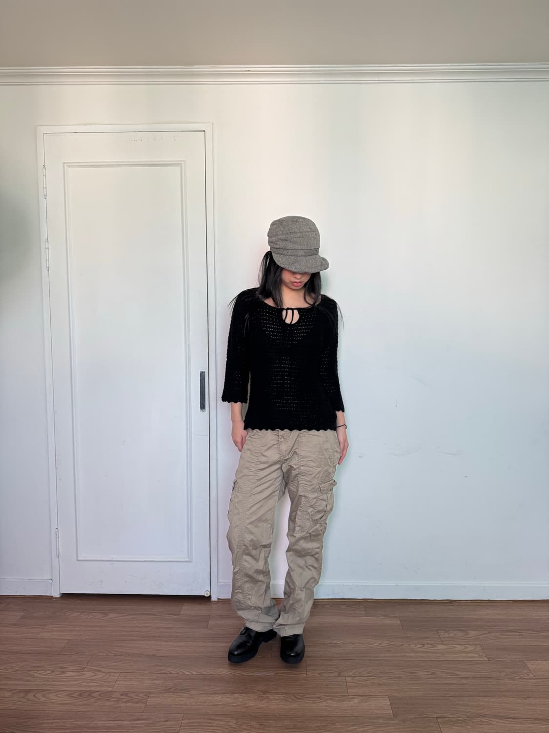 United States Sweater Black Knit 상품이미지2