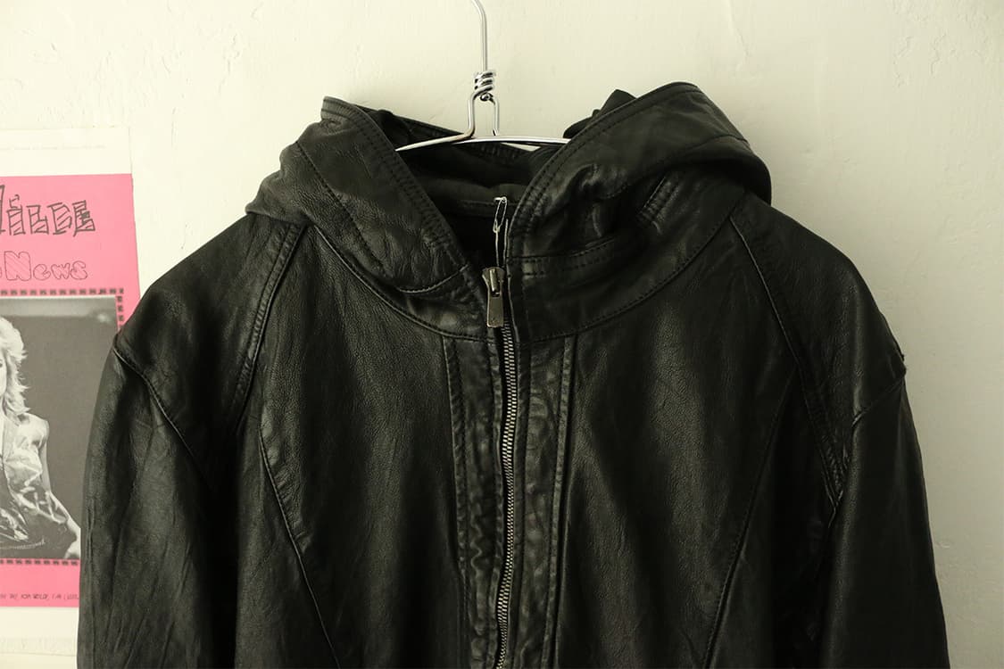 토네이도 마트 레더 후드 자켓  상품이미지4