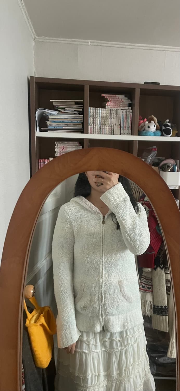 모리걸 빈티지 젤라또피게 후드집업 🤍💗 상품이미지7