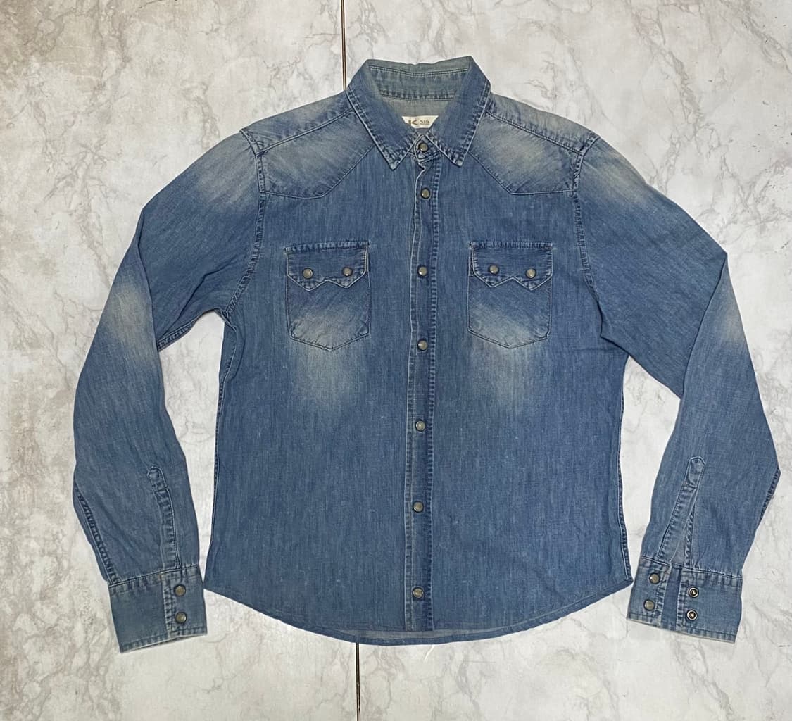 웨스턴 셔츠 빈티지 셔츠 사이즈 L 상품이미지1