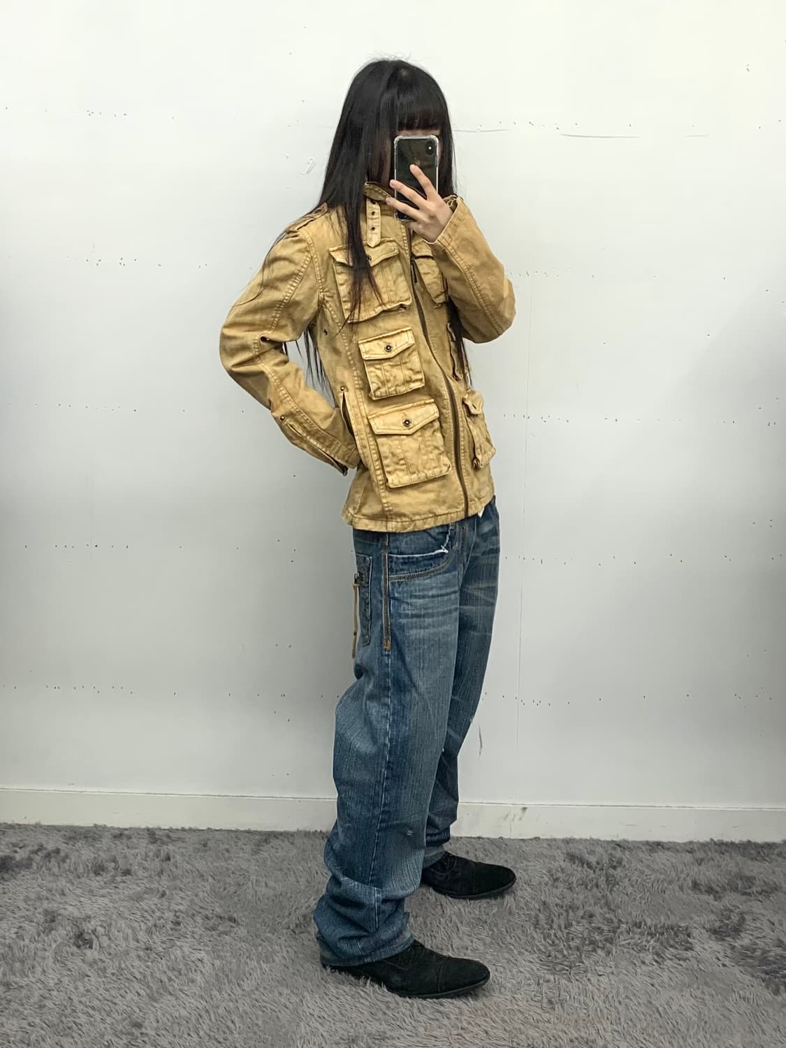 인더애틱 밀리터리 자켓 상품이미지1