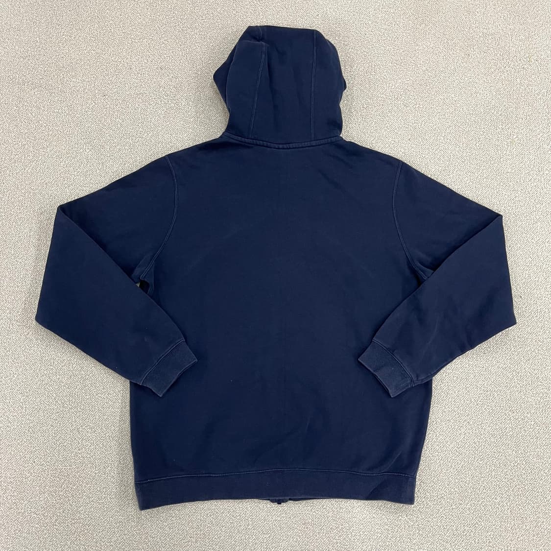 L 나이키 네이비 스우시 후드 집업 0203M1 상품이미지5