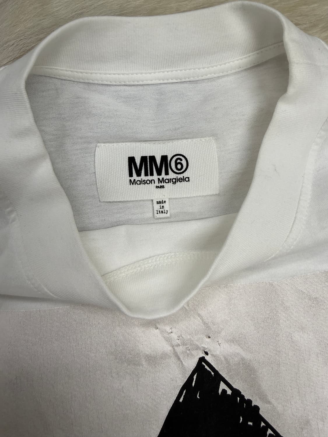 MM6 마르지엘라 스페이드 프린트 롱슬리브 상품이미지3