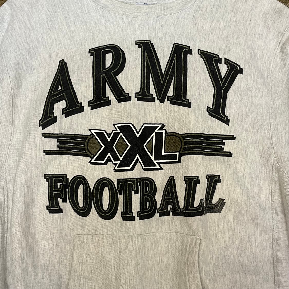 90s USA 빈티지 아미 ARMY 맨투맨 레어 상품이미지4