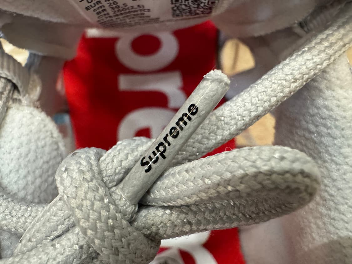 [260mm] 나이키 x 슈프림 에어맥스 96 메탈릭 실버 상품이미지9