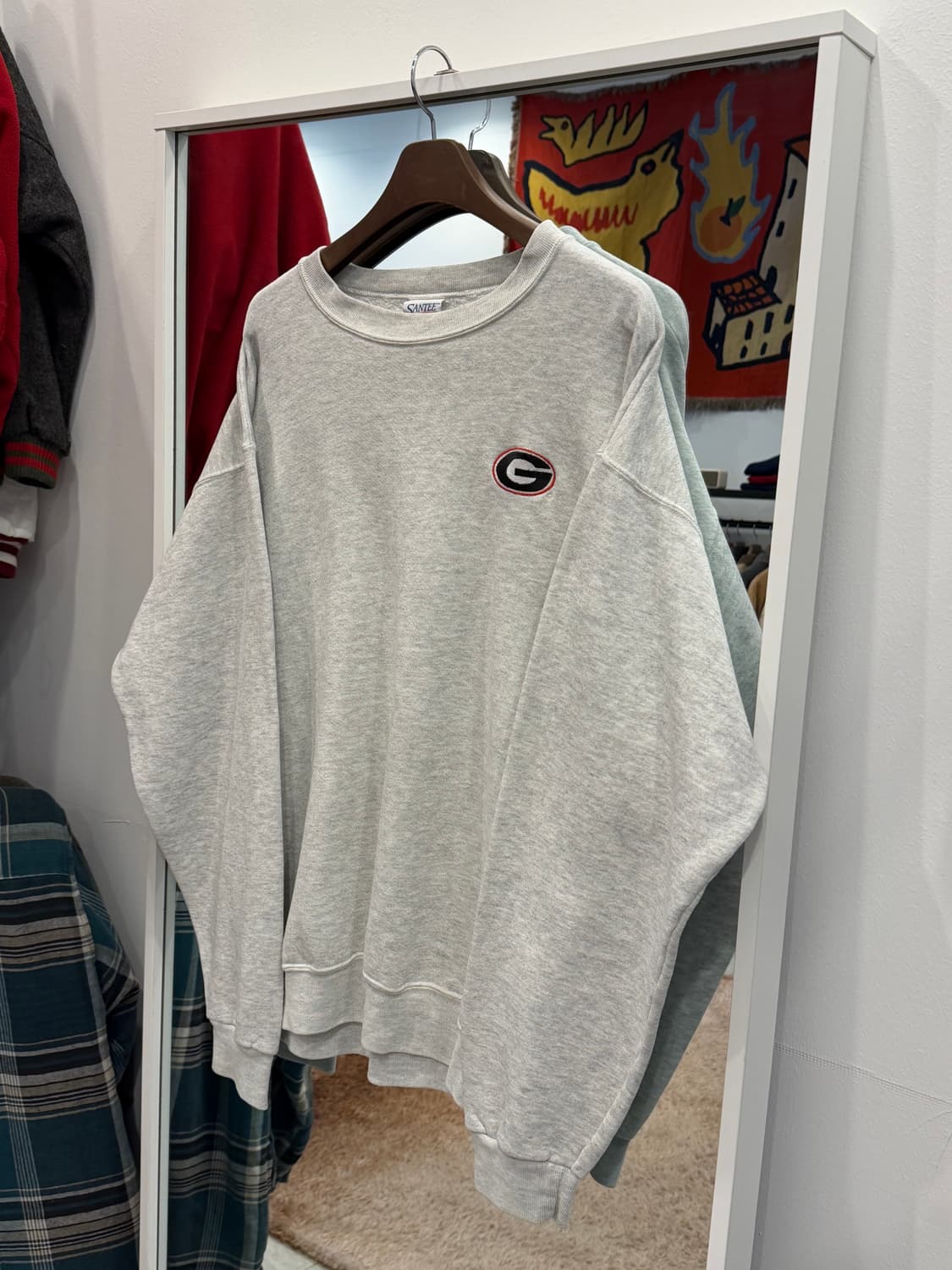 90s Santee 빈티지 NFL 조지아 불독스 스웻셔츠 (USA) 상품이미지1