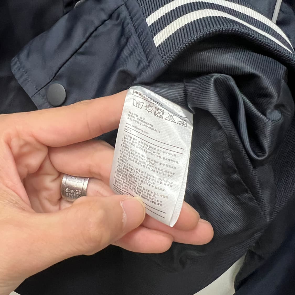 파르티멘토 리플렉티브 바시티 자켓 M 상품이미지4