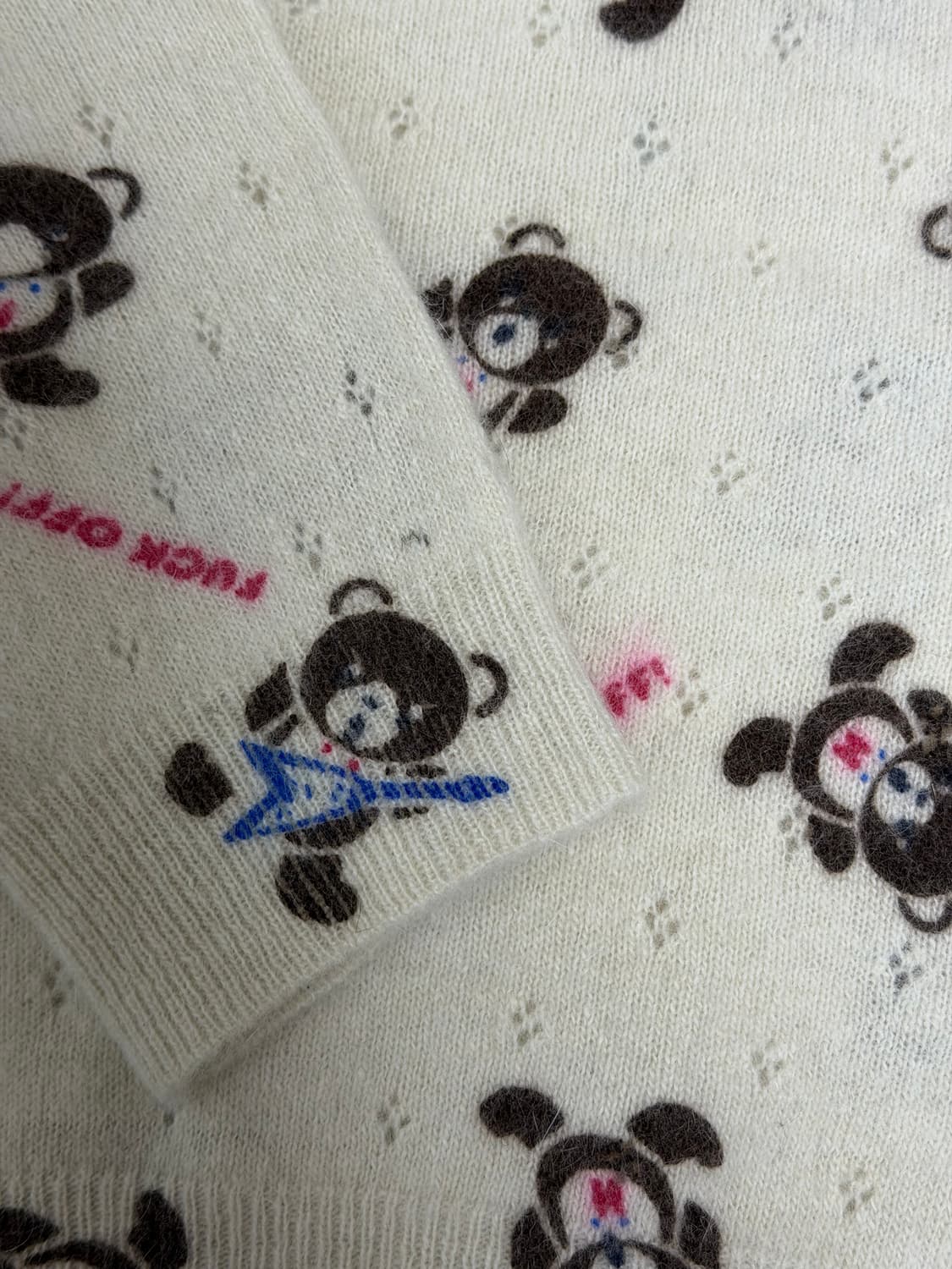 히스테릭글래머 퍽베어 가디건 상품이미지3