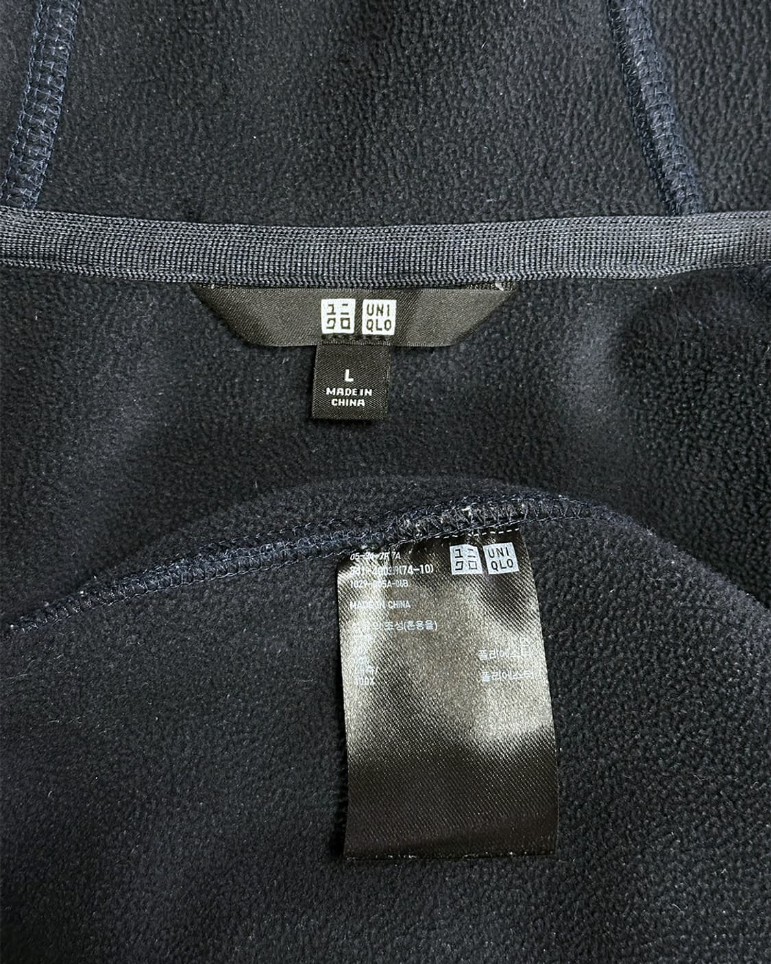 유니클로 플리스 라이너 후드집업 상품이미지3