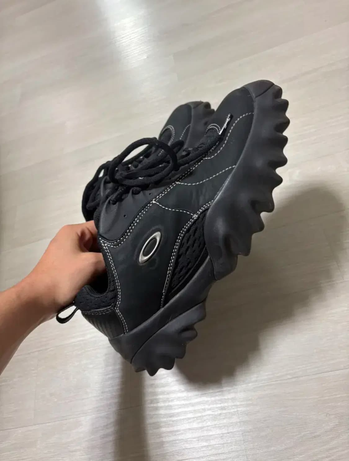 오클리 팩토리 팀 브레인 데드 찹쏘우 블랙 uk6 us7 250 상품이미지3