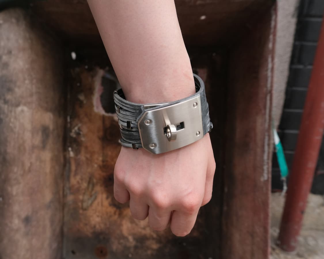 Ice Leather Bangle 상품이미지4