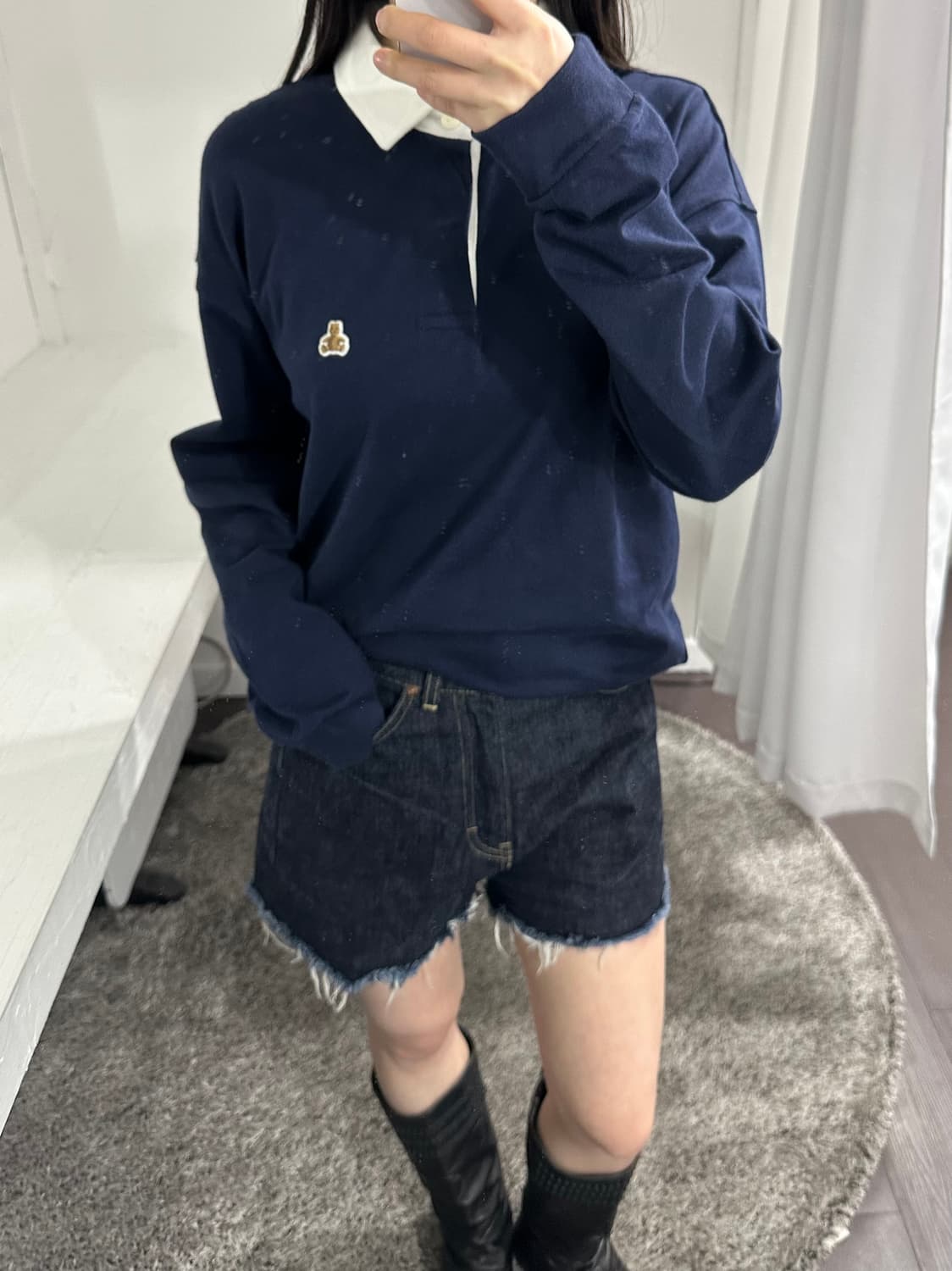 lee denim short pants 상품이미지5