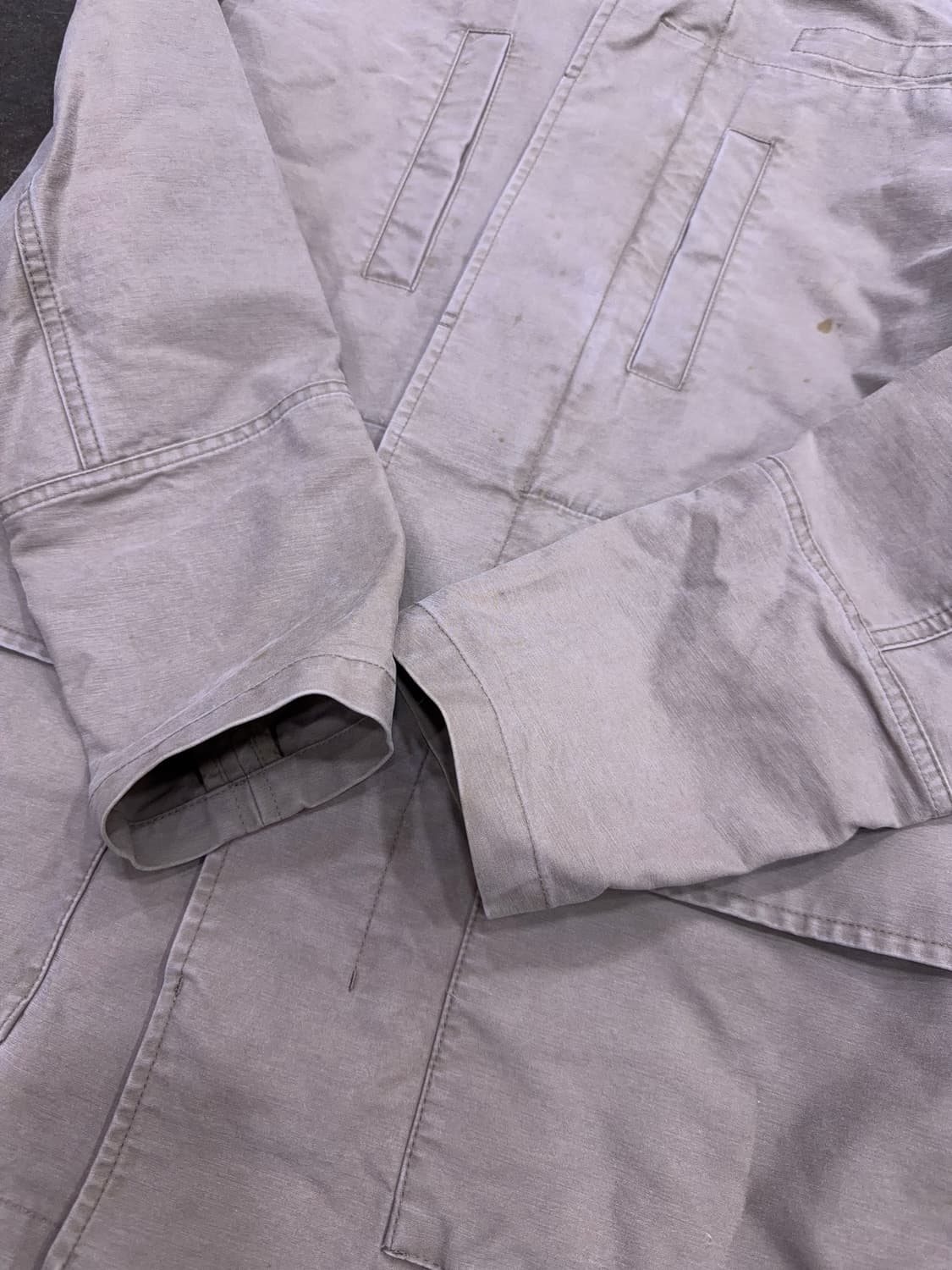 올세인츠 밀리터리 후드 야상 필드자켓 베이지 S 상품이미지7