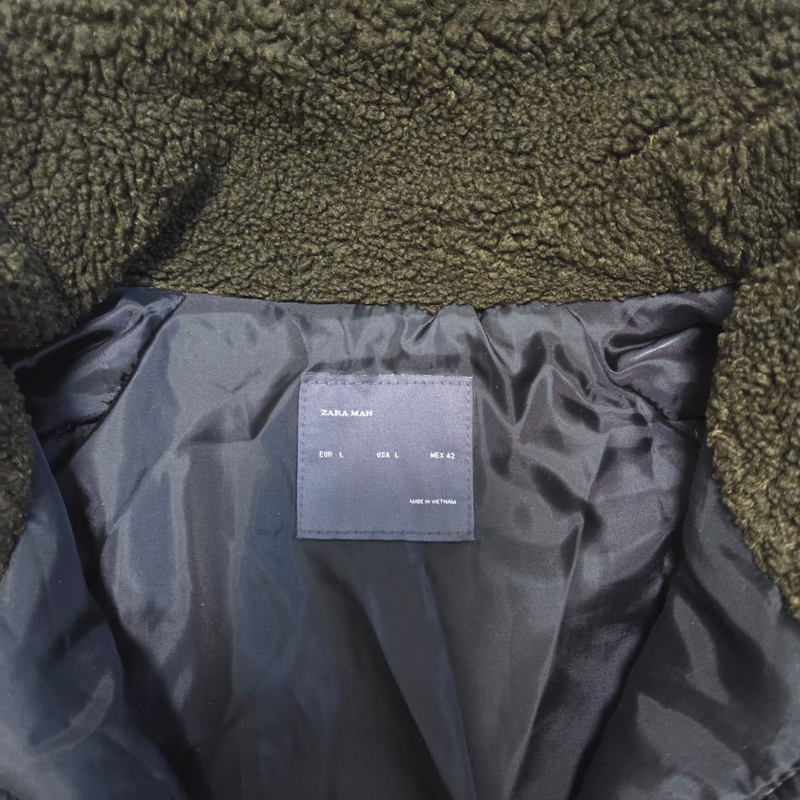 ZARA 자라 헤비 아노락 플리스 아우터 상품이미지6