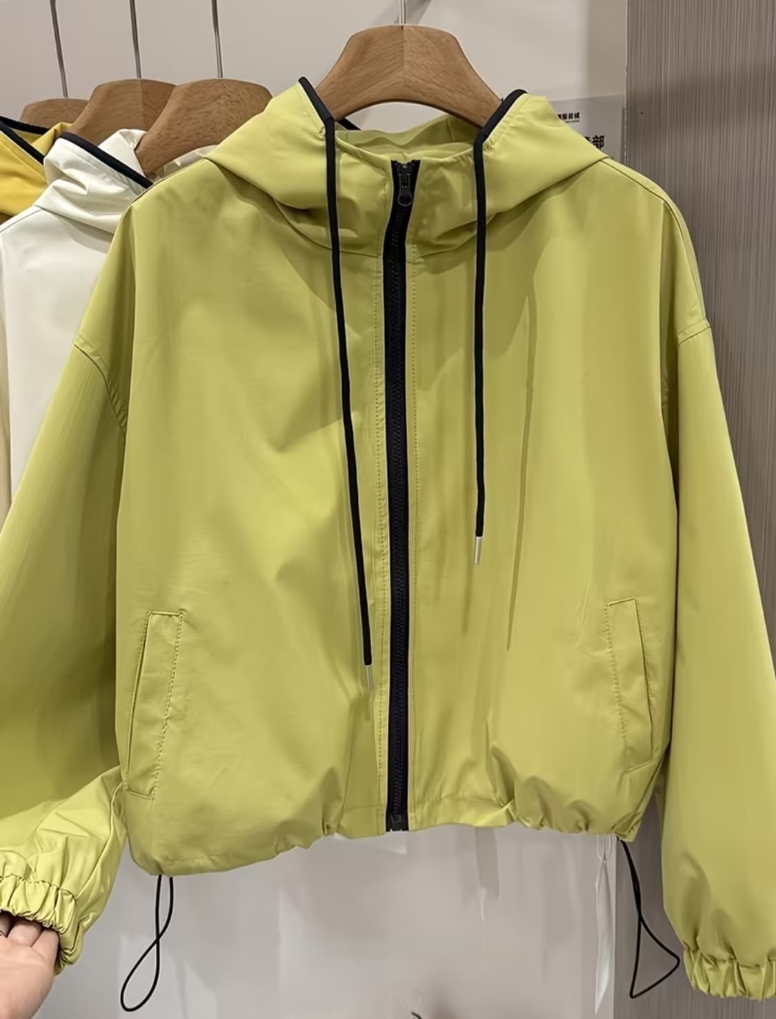 바람막이 후드 자켓 상품이미지4