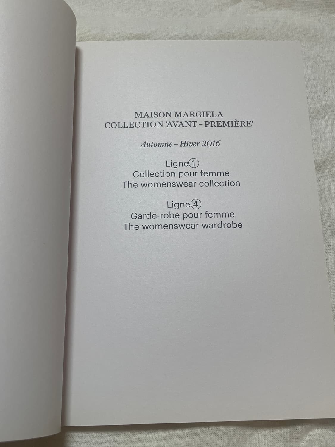 Maison Martin Margiela 14‘ 16’ lookbook 상품이미지5