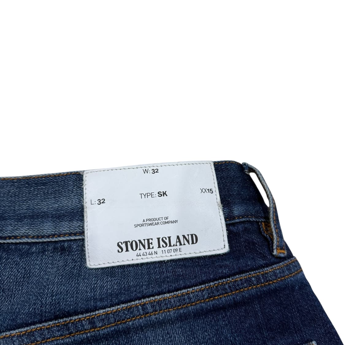 스톤아일랜드 와펜 워시드 데님팬츠 바지 32 상품이미지5