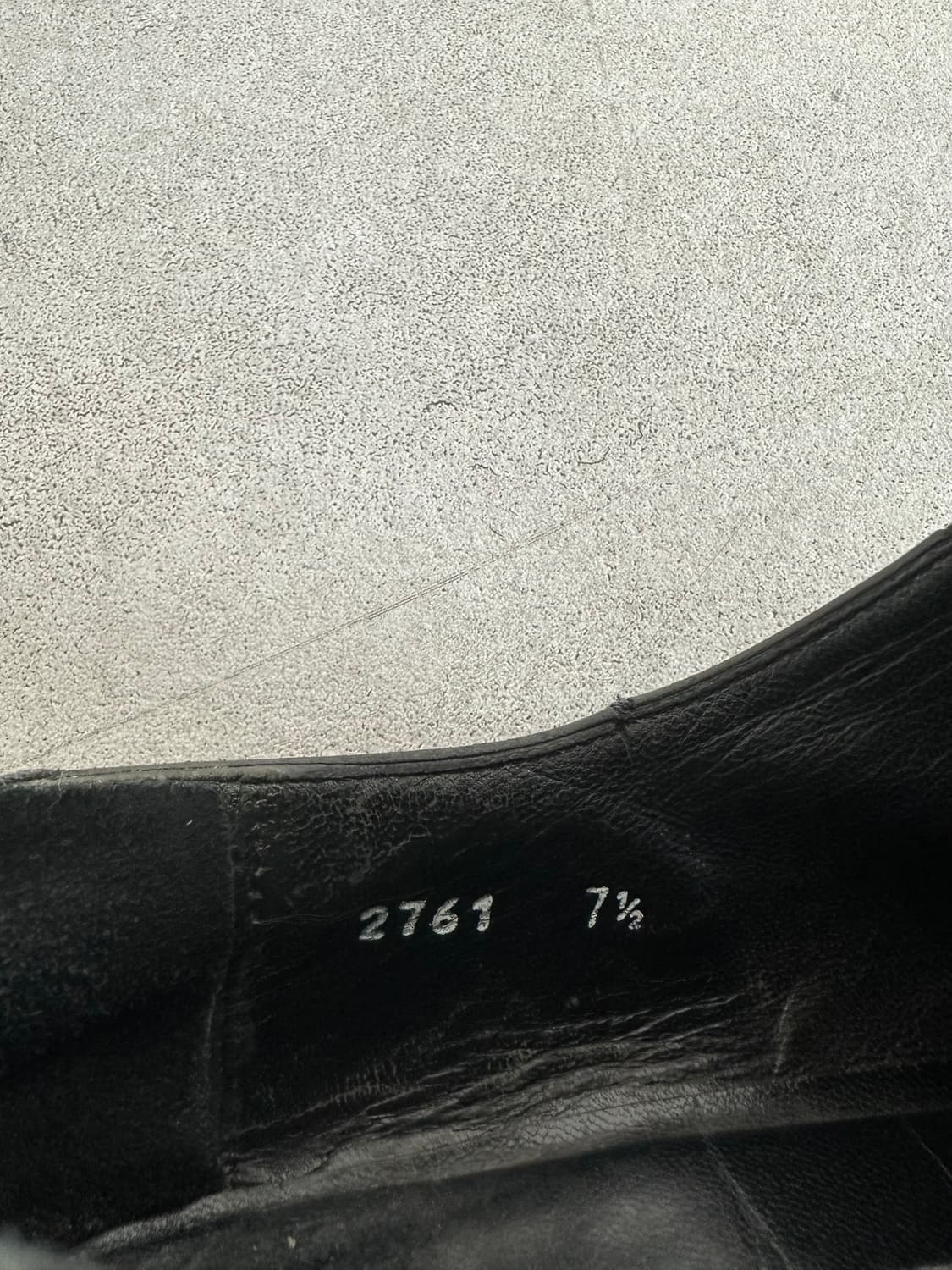 돌체앤가바나 나이프 블랙 레더 더비슈즈 상품이미지6