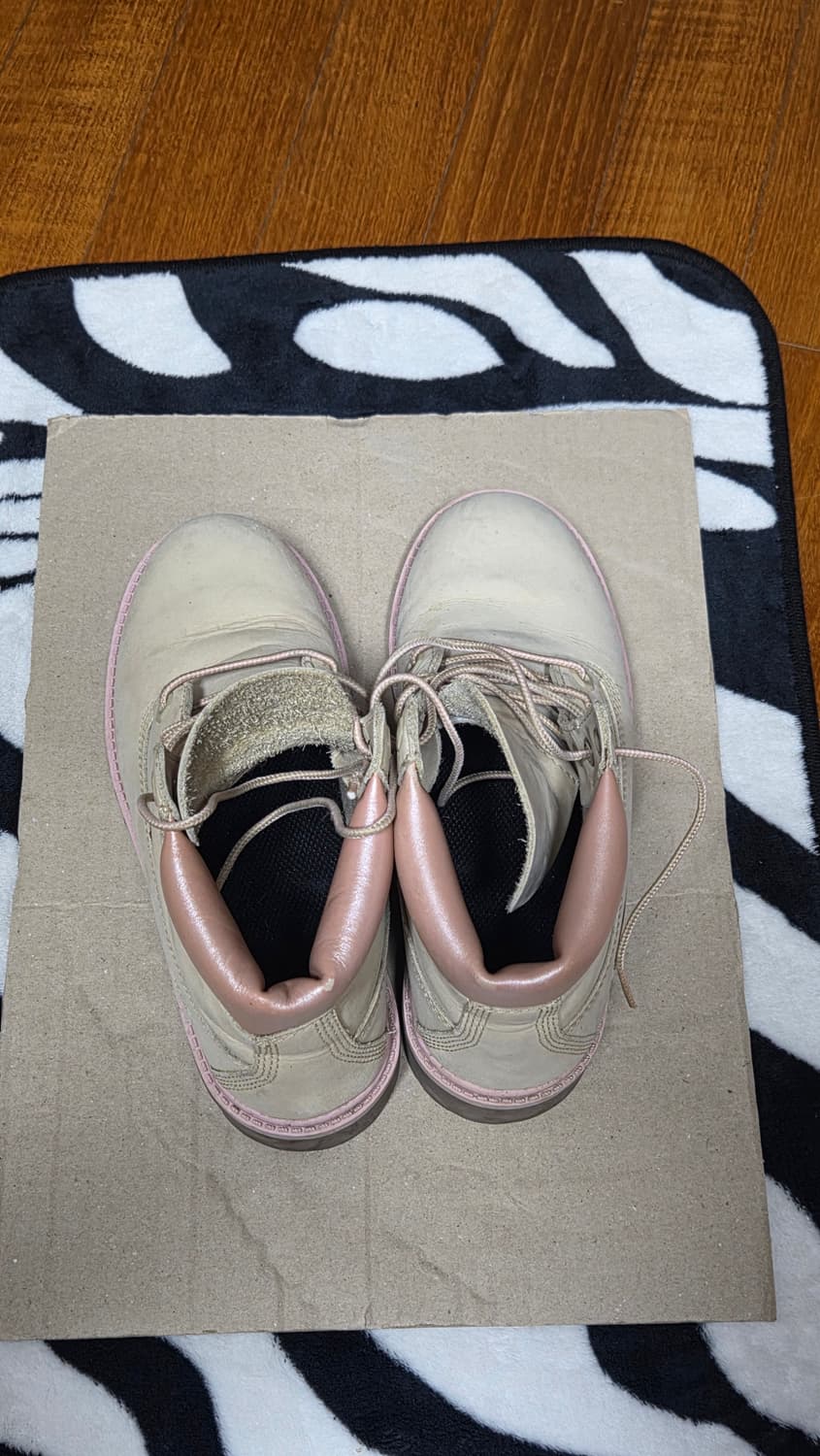 팀버랜드 6인치 부츠 핑크 상품이미지3