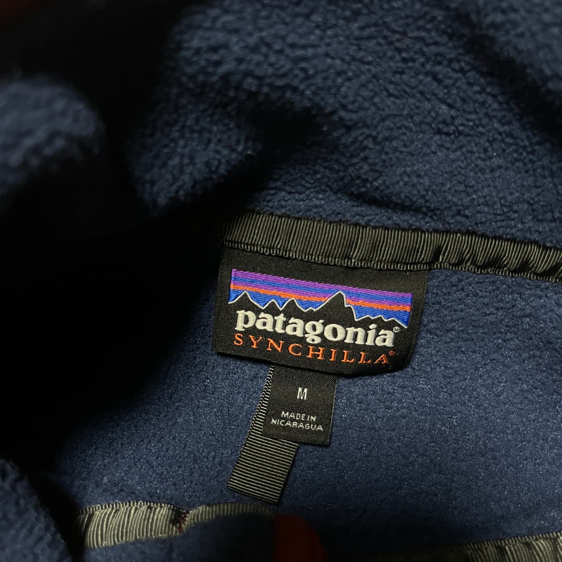 파타고니아 신칠라 스냅티 m 네이비 상품이미지4