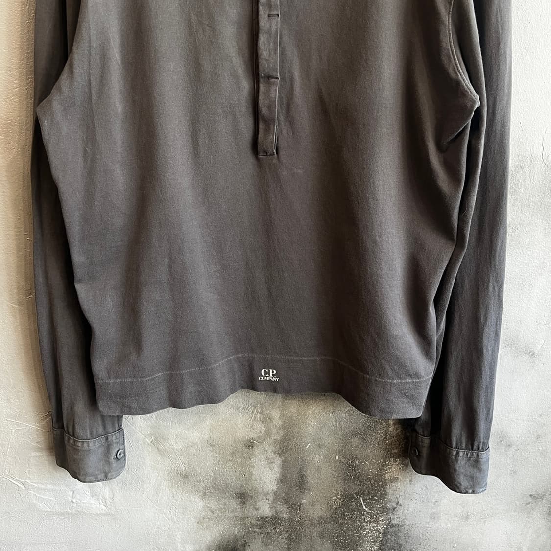 00s CP컴퍼니 가먼트 다이드 풀오버 셔츠 상품이미지6