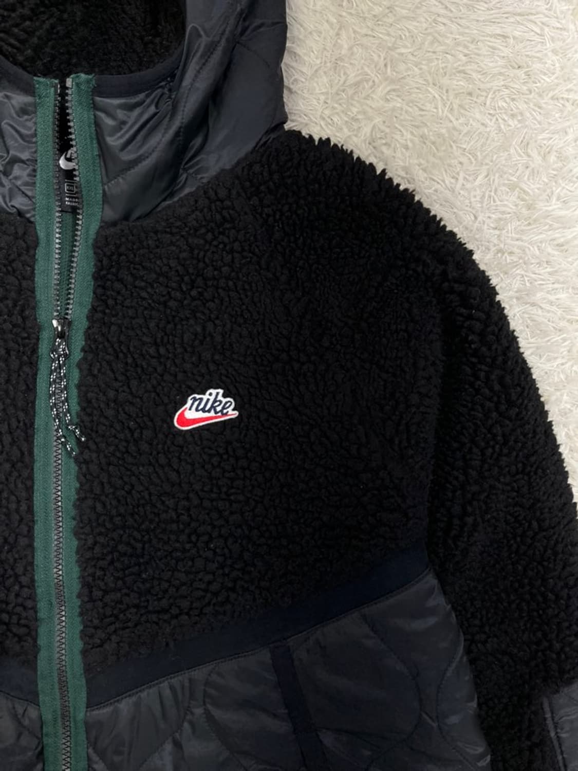 나이키 헤리티지 쉐르파 후리스 후드집업/#2928 상품이미지2
