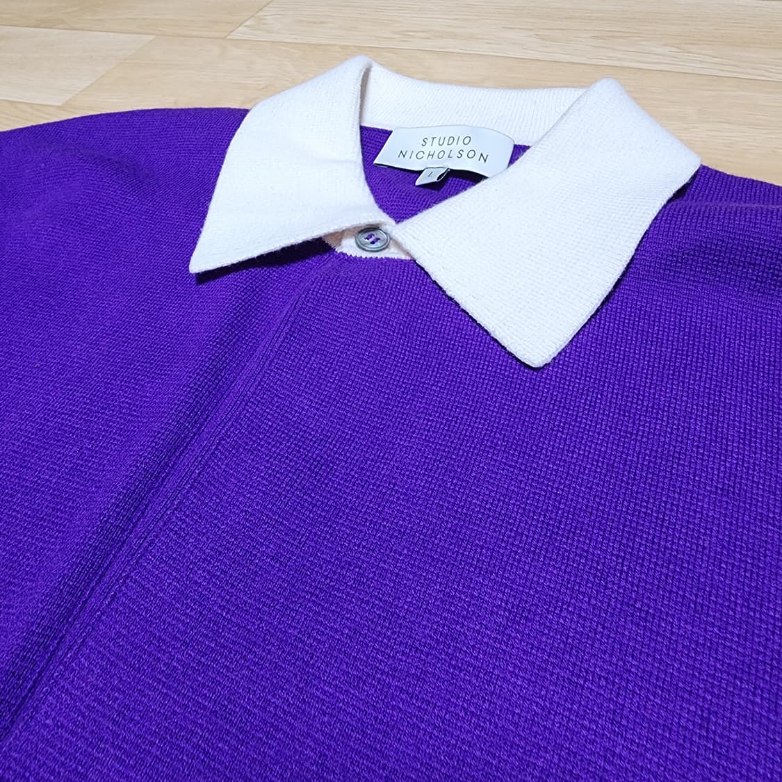 [L] 스튜디오 니콜슨 / 필드 니트 퍼플 상품이미지5