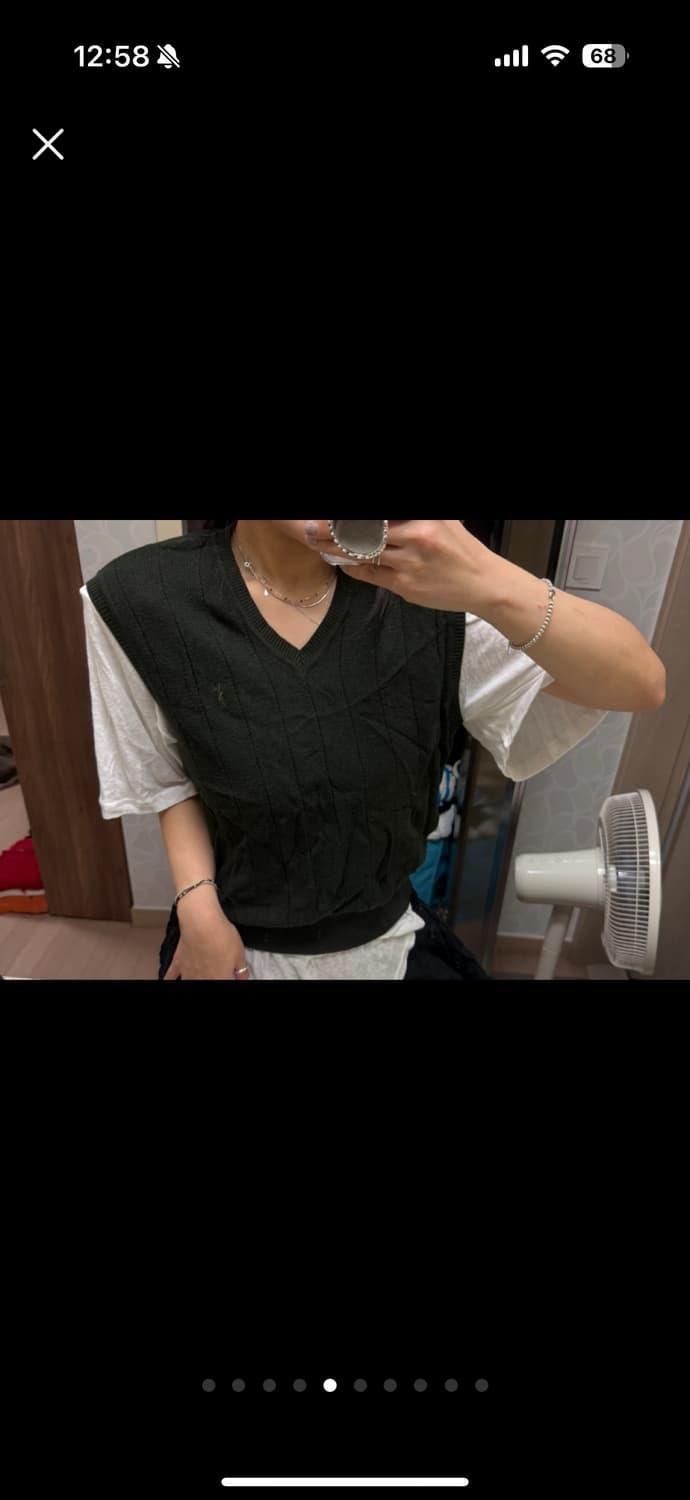 입생로랑 정품 니트 베스트 (100) 상품이미지6