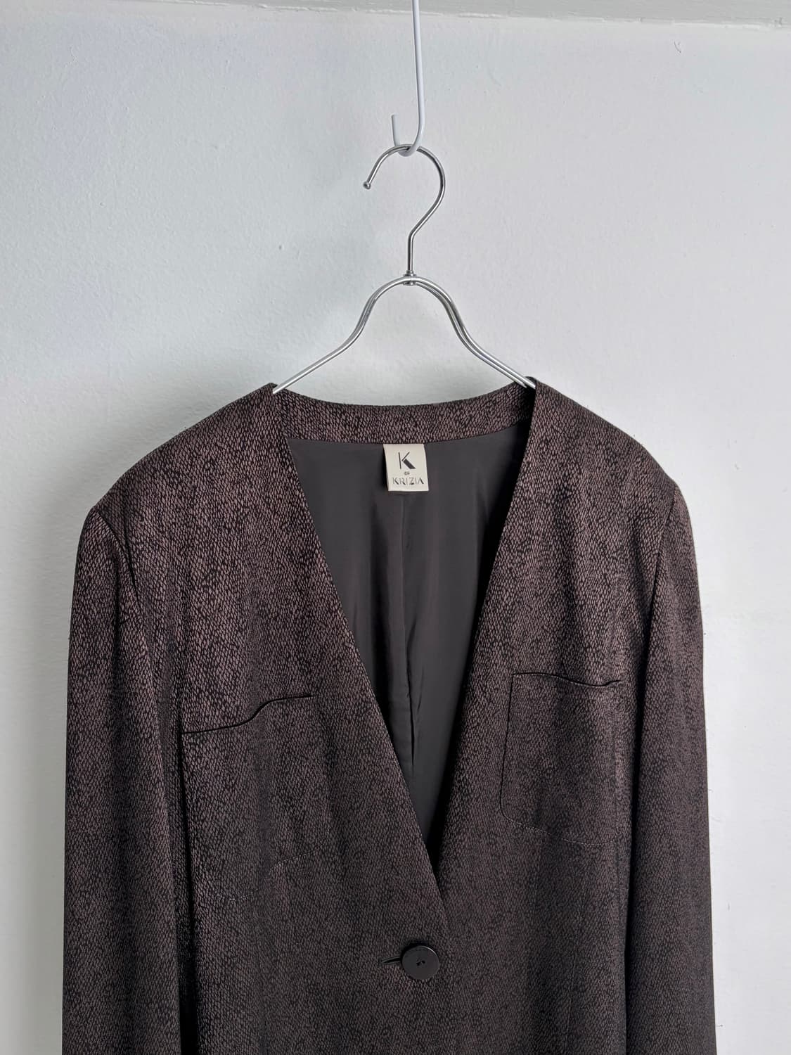 크리지아 블레이저 fabric from Italy 상품이미지2