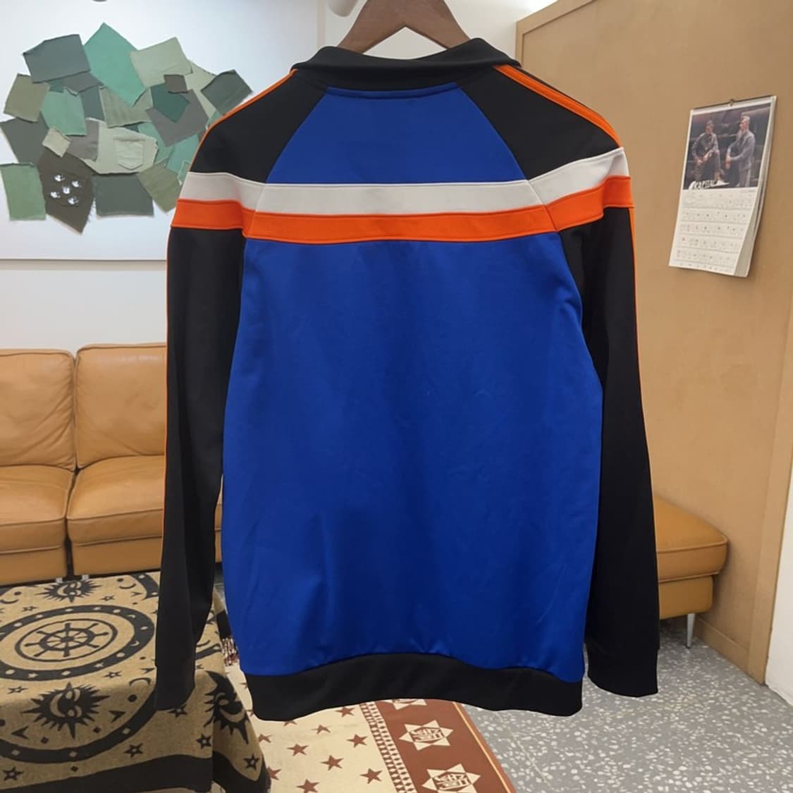  아디다스 NBA 뉴욕닉스 올드스쿨 트랙탑 져지 집업 105 C08643 상품이미지4