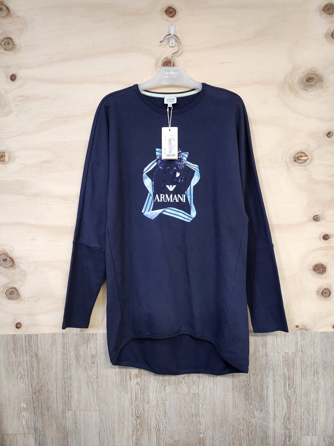 847) 아르마니 주니어 기모 티셔츠 상품이미지1