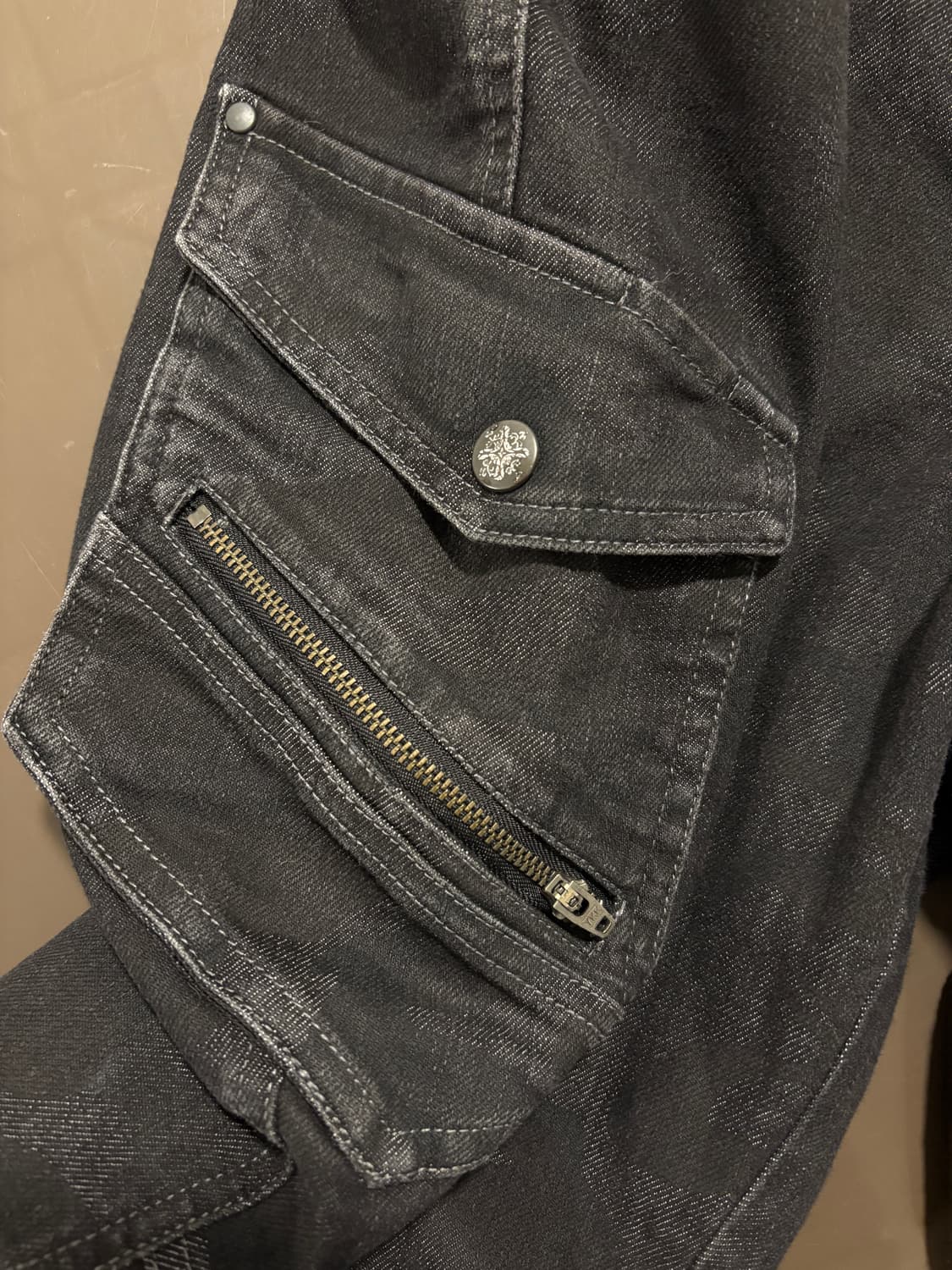 빈티지 힙합 데님팬츠 상품이미지6