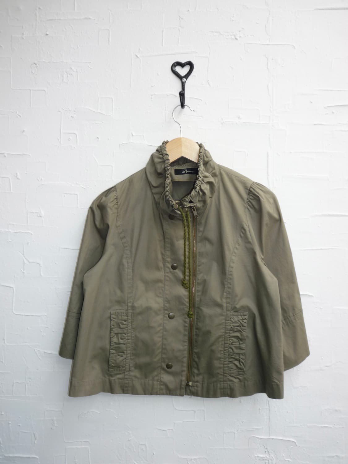 two way cropped safari jacket 상품이미지4