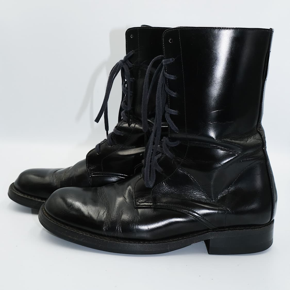 준야 와타나베 10홀 레이스업 컴뱃 부츠 XS(230) BT23002 상품이미지5